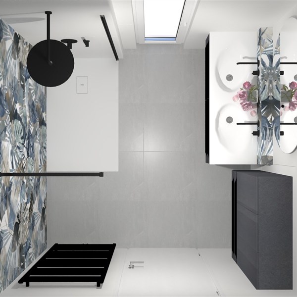 Marazzi white deco