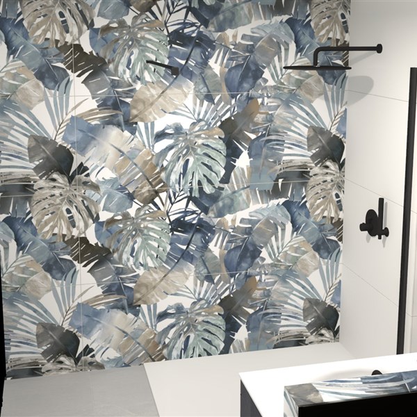 Marazzi white deco