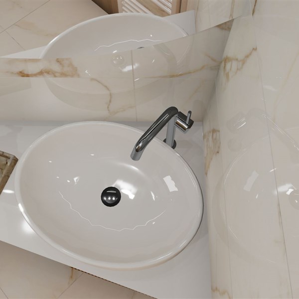 ASIMETRIC SECOND BATH
