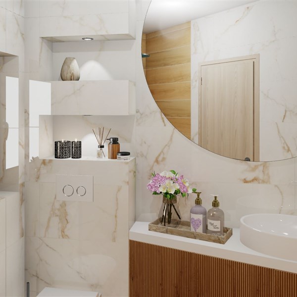 ASIMETRIC SECOND BATH