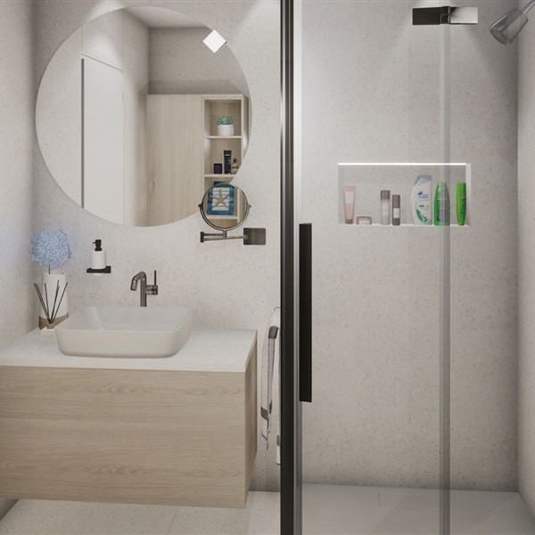 TERRAZZO BATHROOM