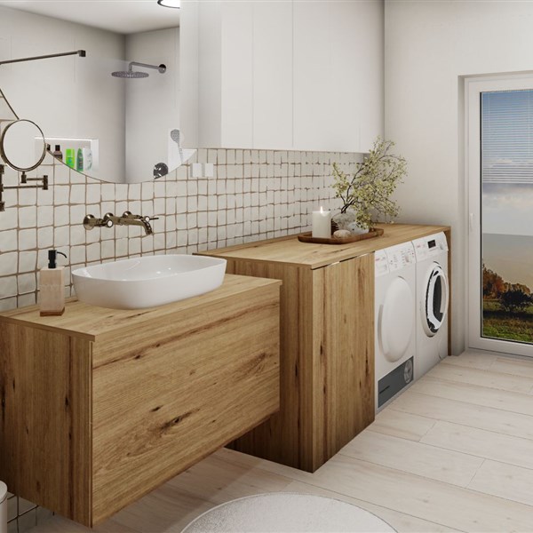 COUNTRYSIDE BATH IN WHITE