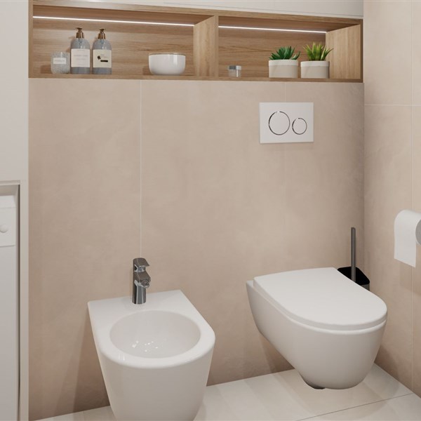 ROMANTIC SPARE BATHROOM