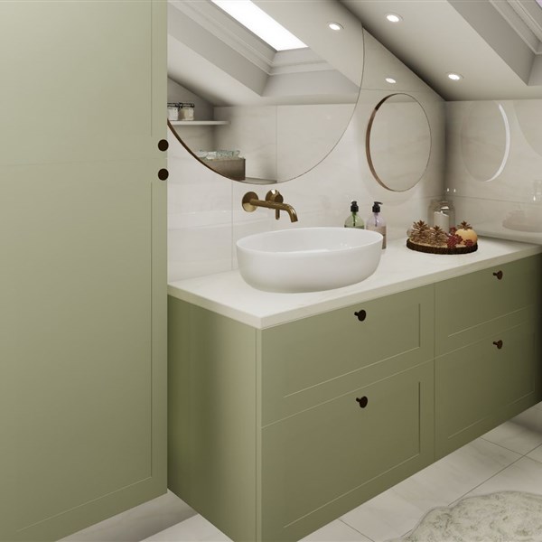 SMALL AND ELEGANT BATHROOM