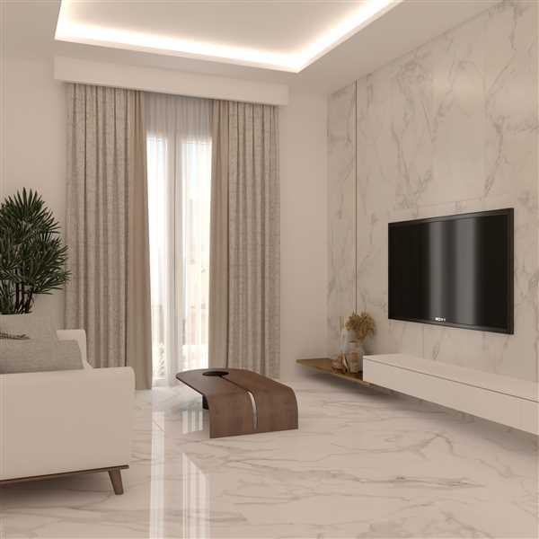 Nafisa_Living Room (Magnific Marble) 