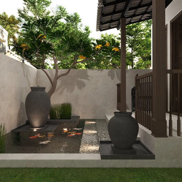 Naufal_Koi Pond