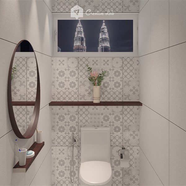  Collen_Powder room
