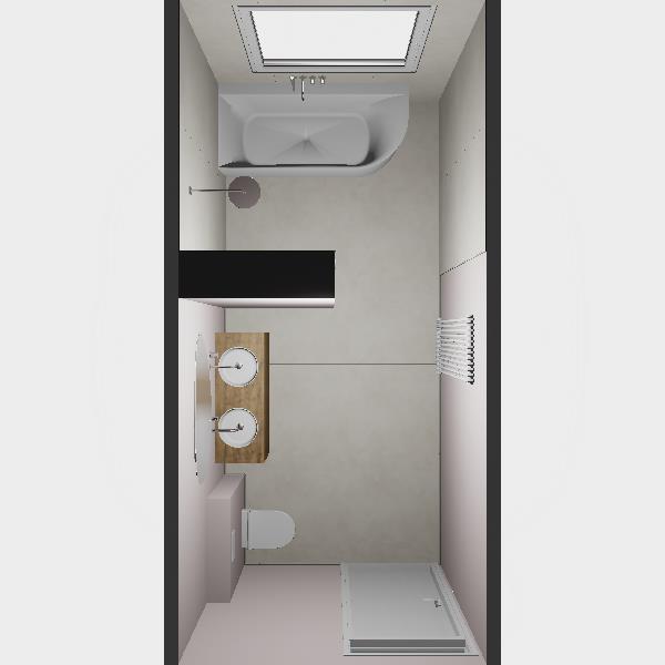 224325 Mevrouw Olislagers Koks bouw badkamer 1 verd